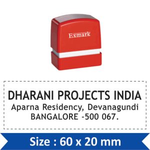 Exmark Address Stamp 01